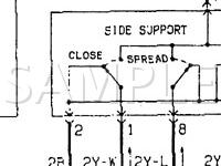 1997 Mitsubishi 3000GT  3.0 V6 GAS Wiring Diagram