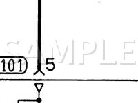 1997 Mitsubishi 3000GT  3.0 V6 GAS Wiring Diagram