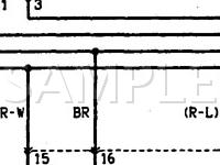 1997 Mitsubishi Eclipse  2.0 L4 GAS Wiring Diagram