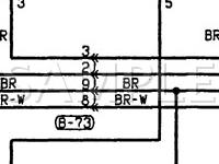 1997 Mitsubishi Eclipse RS 2.0 L4 GAS Wiring Diagram