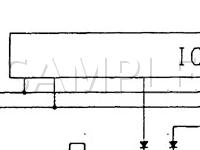 1997 Mitsubishi Galant LS 2.4 L4 GAS Wiring Diagram
