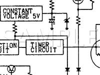 1997 Mitsubishi Galant ES 2.4 L4 GAS Wiring Diagram