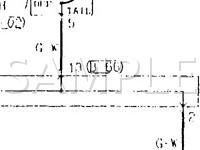 1997 Mitsubishi Mirage LS 1.8 L4 GAS Wiring Diagram