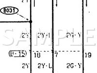 1997 Mitsubishi Mirage DE 1.5 L4 GAS Wiring Diagram