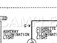 1997 Mitsubishi Montero LS 3.5 V6 GAS Wiring Diagram