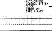 1997 Mitsubishi Montero Sport XLS 3.0 V6 GAS Wiring Diagram