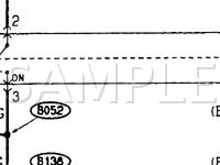 1997 Mitsubishi Montero Sport ES 2.4 L4 GAS Wiring Diagram