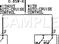 1997 Mitsubishi Montero Sport XLS 3.0 V6 GAS Wiring Diagram