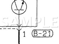 1998 Mitsubishi 3000GT SL 3.0 V6 GAS Wiring Diagram