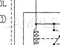 1998 Mitsubishi 3000GT  3.0 V6 GAS Wiring Diagram
