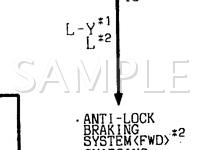 1999 Mitsubishi Eclipse  2.0 L4 GAS Wiring Diagram