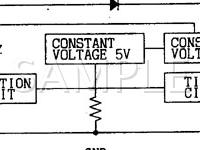 1999 Mitsubishi Eclipse Spyder 2.4 L4 GAS Wiring Diagram