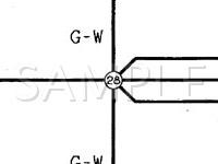 1998 Mitsubishi Eclipse GS 2.0 L4 GAS Wiring Diagram