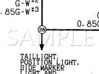 1999 Mitsubishi Eclipse  2.0 L4 GAS Wiring Diagram