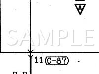 1999 Mitsubishi Galant  2.4 L4 GAS Wiring Diagram