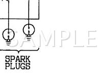 1999 Mitsubishi Galant  2.4 L4 GAS Wiring Diagram