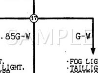 1998 Mitsubishi Galant DE 2.4 L4 GAS Wiring Diagram