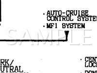 1999 Mitsubishi Galant  2.4 L4 GAS Wiring Diagram