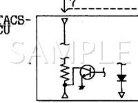 1999 Mitsubishi Galant  2.4 L4 GAS Wiring Diagram