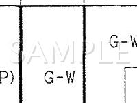 1998 Mitsubishi Diamante ES 3.5 V6 GAS Wiring Diagram