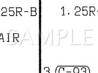 1999 Mitsubishi 3000GT VR4 3.0 V6 GAS Wiring Diagram