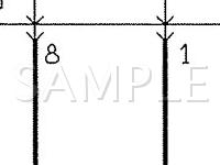 1999 Mitsubishi 3000GT VR4 3.0 V6 GAS Wiring Diagram