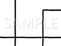 1999 Mitsubishi 3000GT  3.0 V6 GAS Wiring Diagram
