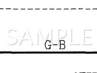 1999 Mitsubishi 3000GT  3.0 V6 GAS Wiring Diagram