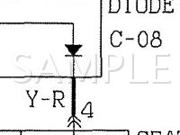 1999 Mitsubishi 3000GT VR4 3.0 V6 GAS Wiring Diagram