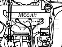1994 Nissan Maxima GXE 3.0 V6 GAS Wiring Diagram
