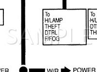 1999 Nissan Maxima  3.0 V6 GAS Wiring Diagram