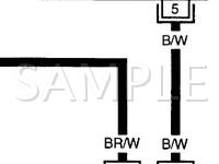 1999 Nissan Maxima  3.0 V6 GAS Wiring Diagram