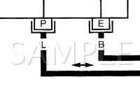 2001 Nissan Xterra  3.3 V6 GAS Wiring Diagram