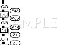 2000 Nissan Xterra  3.3 V6 GAS Wiring Diagram