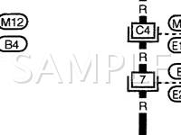 1998 Nissan Sentra  2.0 L4 GAS Wiring Diagram
