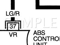 1998 Nissan Altima  2.4 L4 GAS Wiring Diagram