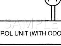 2000 Nissan Altima  2.4 L4 GAS Wiring Diagram