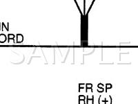 2000 Nissan Pathfinder  3.3 V6 GAS Wiring Diagram