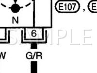 2001 Nissan Quest  3.3 V6 GAS Wiring Diagram