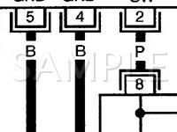 2001 Nissan Quest  3.3 V6 GAS Wiring Diagram