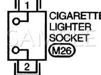 2000 Nissan Quest  3.3 V6 GAS Wiring Diagram
