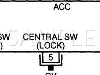 2001 Nissan Maxima  3.0 V6 GAS Wiring Diagram