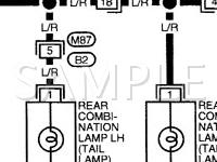 2001 Nissan Xterra  2.4 L4 GAS Wiring Diagram