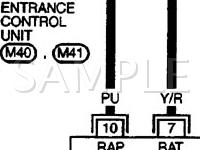 2000 Nissan Maxima  3.0 V6 GAS Wiring Diagram