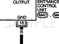2000 Nissan Maxima  3.0 V6 GAS Wiring Diagram