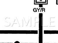 2000 Nissan Pathfinder  3.3 V6 GAS Wiring Diagram