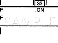 2000 Nissan Pathfinder  3.3 V6 GAS Wiring Diagram