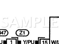 2001 Nissan Pathfinder  3.5 V6 GAS Wiring Diagram
