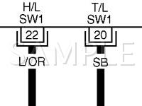 2002 Nissan Maxima  3.5 V6 GAS Wiring Diagram