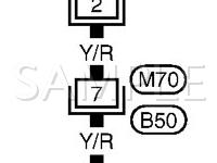 2002 Nissan Pathfinder  3.5 V6 GAS Wiring Diagram